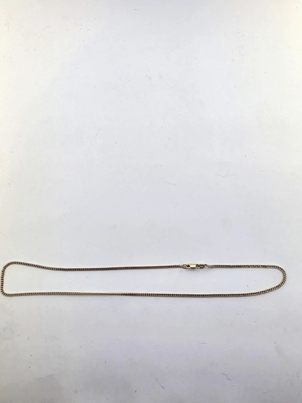 10K Yellow Gold Curb Link Chain Necklace